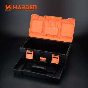 Multi-functional Plastic toolbox - Designed to accommodate various tool types.