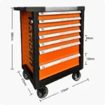 Harden 7 Drawers Roller Cabinet | Tools | Empty | Set - Image 10
