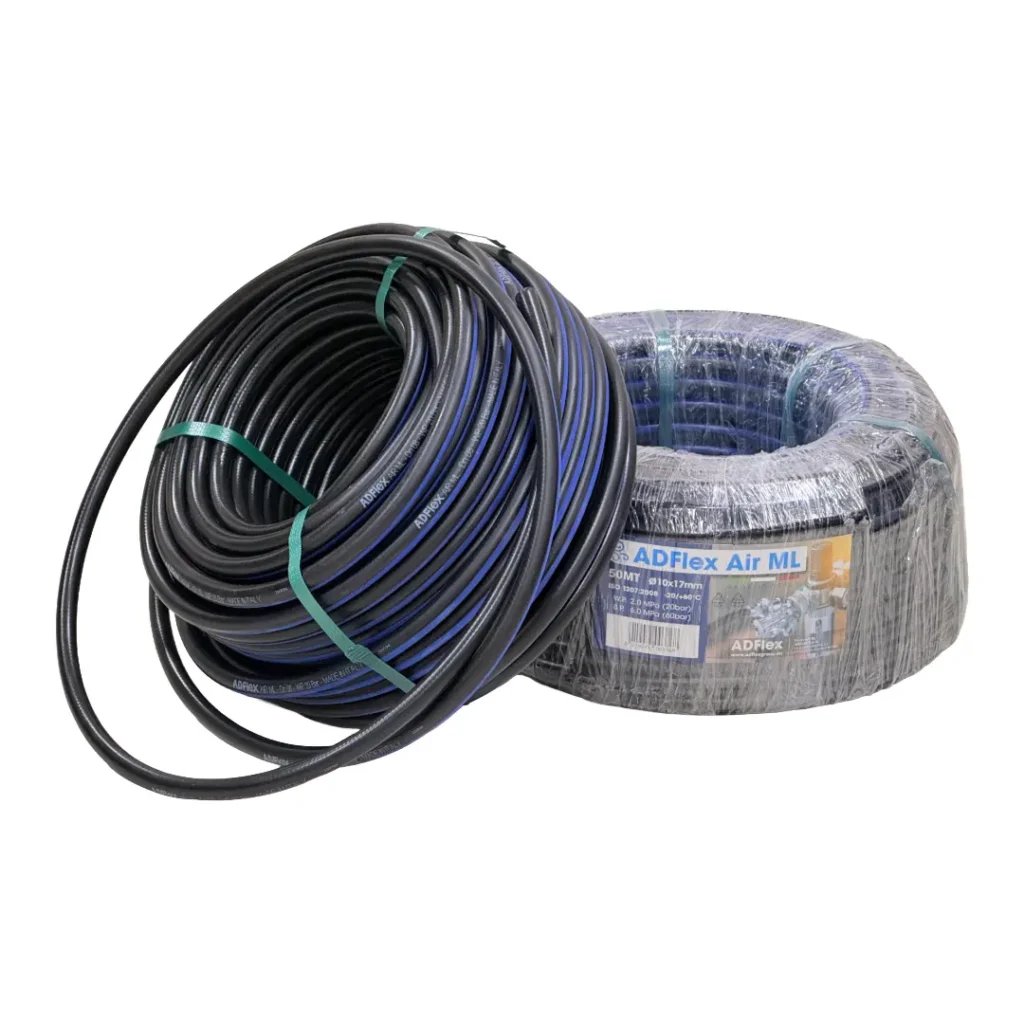 AIR HOSE BLACK 50MTR (20BAR) MADE IN ITALY ADFLEX