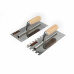 Steel trowel for plastering and masonry work