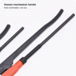 bent nose pipe wrench 1 - damam hardware 90° Bent Nose Pipe Wrench – Damam Hardware UAE