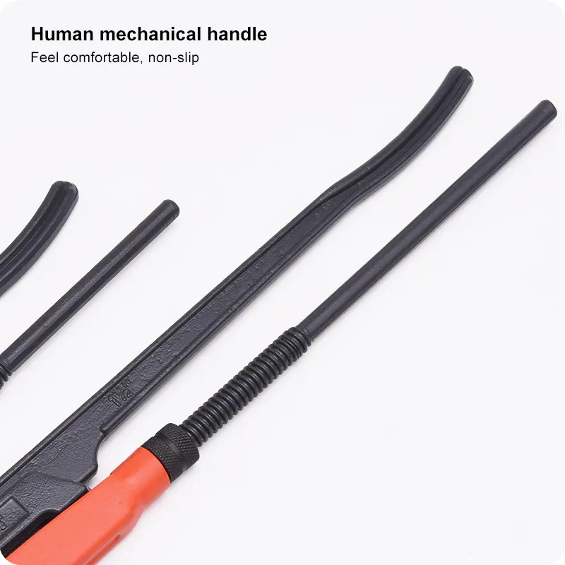 bent nose pipe wrench 1 - damam hardware 90° Bent Nose Pipe Wrench – Damam Hardware UAE