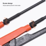 bent nose pipe wrench 2 - damam hardware