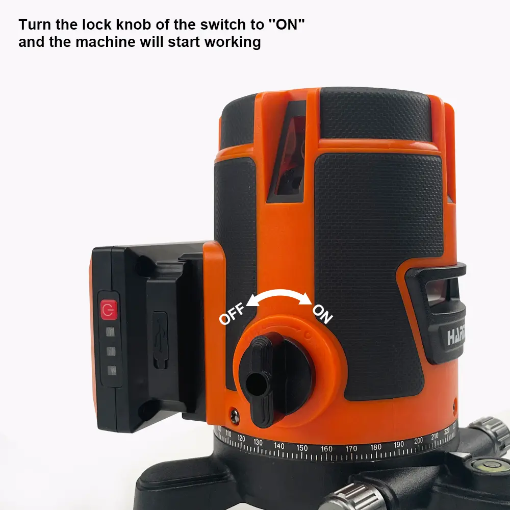 green 5 line laser level 11 - damam hardware