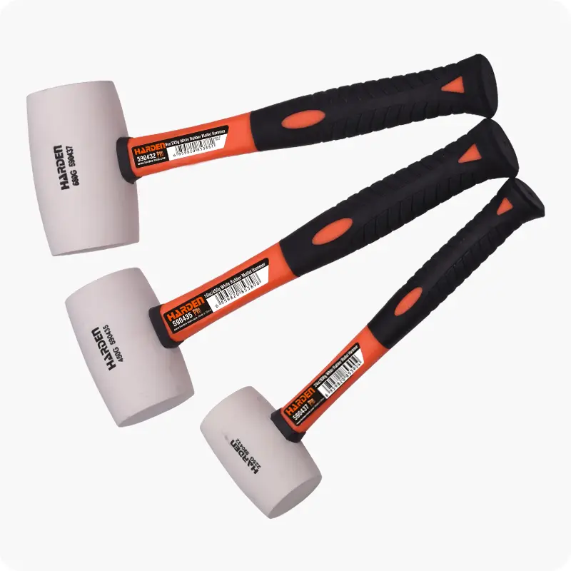 white rubber mallet 225g680g 3 - damam hardware
