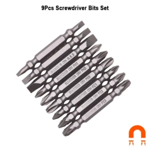 9Pcs Screw Driver Bits Set