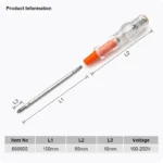 Harden 4x155MM Dual-Purpose Tester | 100–250V Tool - Image 7