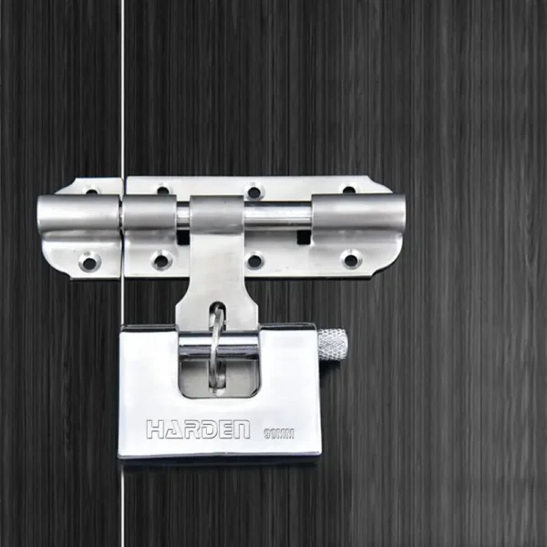 Rectangular Lock Brackets Rectangular Lock 90mm – Hardened Steel Security - Damam Hardware
