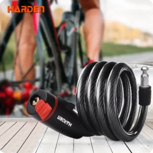 bicycle lock with PVC wire rope