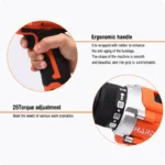 12V Cordless Drill with 25Nm Torque | Fast 1.6h Charge - Image 6