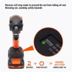 20V Brushless Impact Wrench 350Nm | Cordless Power - Image 5