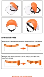 275mm Face Shield | Adjustable Anti-Impact Protection - Image 9