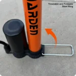 38x400mm High-Pressure Hand Pump – Steel Body - Image 9