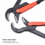 45° Bent Nose Pipe Wrench | 1"–2" Heavy-Duty Tools - Image 3