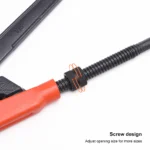 45° Bent Nose Pipe Wrench | 1"–2" Heavy-Duty Tools - Image 5