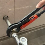 45° Bent Nose Pipe Wrench | 1"–2" Heavy-Duty Tools - Image 9
