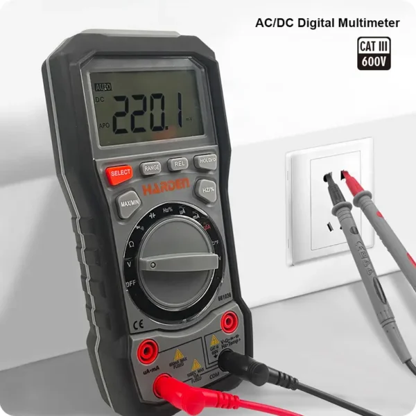 AC/DC Digital Multimeter 6000 Counts | Damam Hardware UAE - Damam Hardware