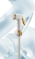 2-Jet EURODOCCIA Shattaf Kit White & Gold Italian