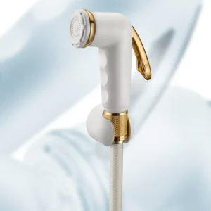 2-Jet EURODOCCIA Shattaf Kit White & Gold Italian