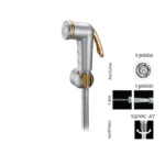 EURODOCCIA Shattaf Kit Metal Gold Anti-Twist Italy