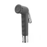 Long Black & Chrome Hand Shower – 5-Year Italian Quality