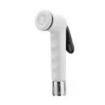 Long White & Grey Shut-Off Hand Shower | 5-Year Guarantee