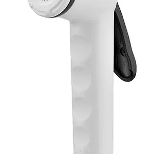 White & Grey Shut-Off Hand Shower