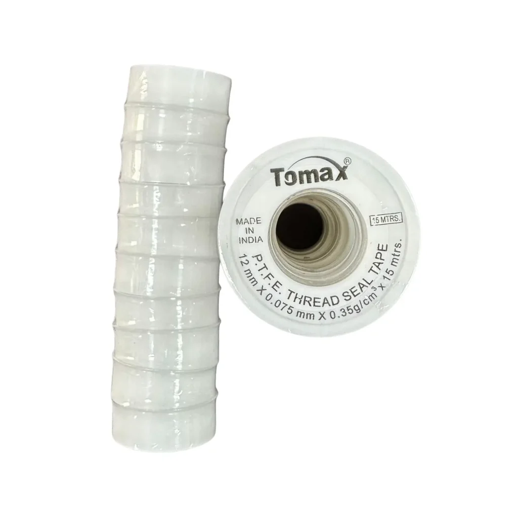 5 Sizes TOMAX Teflon Tape | Leak-Proof PTFE Seal