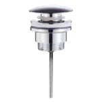 Maryplast 1.25-Inch Pop-Up Waste Drain | Push Click Sink Stopper | ABS & Stainless Steel | Chrome Finish