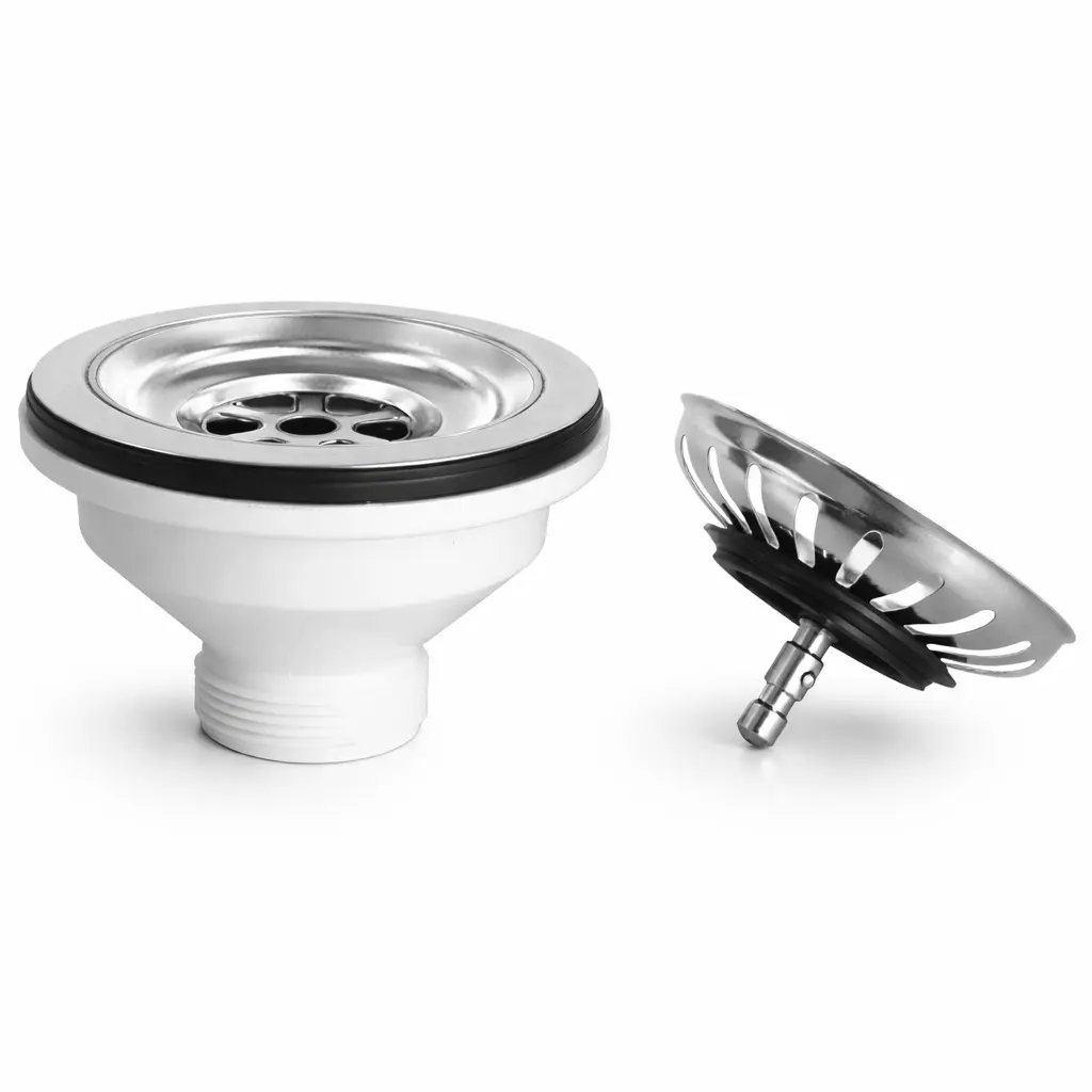 SS BASKET WASTE 1-1/2" OVERFLOW MARYPLAST MADE IN ITALY