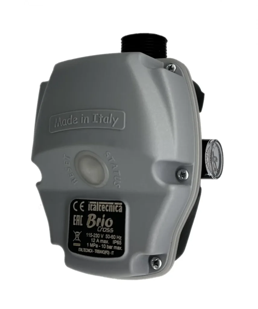 Brio Cross Pressure Kit | Pump Controller | Italtecnica