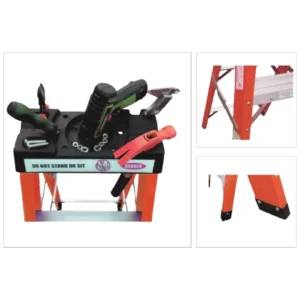 EMC Fiberglass A-Type Ladder | EHFGL Orange | UAE