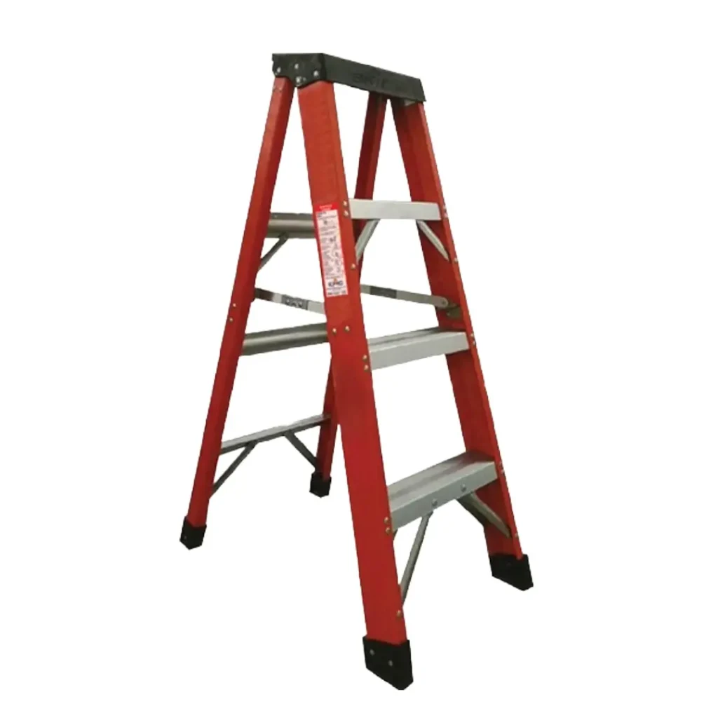 EMC Fiberglass A-Type Ladder | EHFGL Orange | UAE
