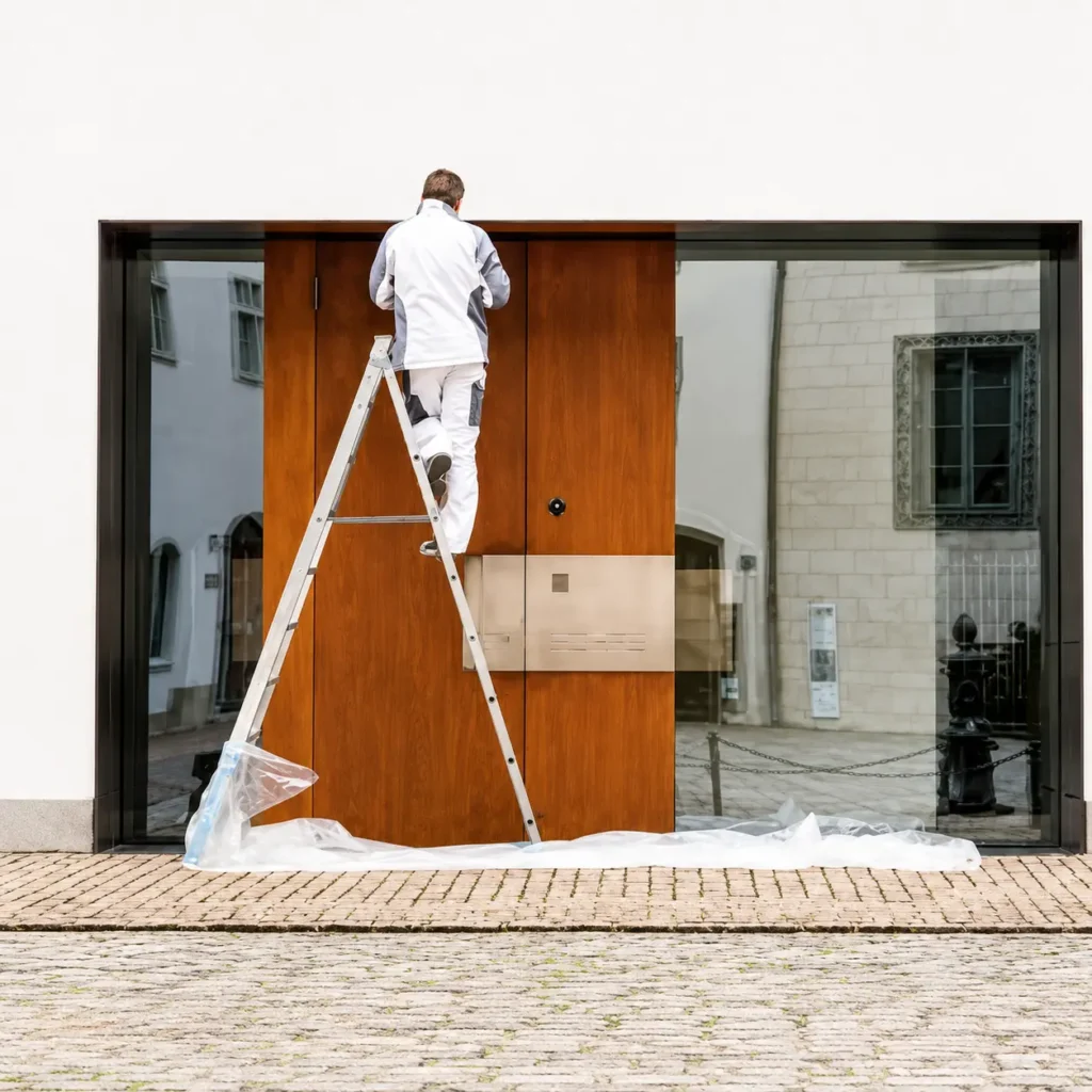 EMC Heavy Duty Aluminium Twin Ladder | EHDTL | UAE