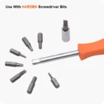 HARDEN 1/4" Spinner Handle | Fixed Type | 150mm | Cr-V - Image 5