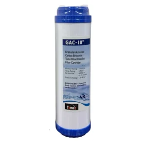 Carbon Candle Plain Type 10" Tomax | GAC-10A | Water Filter | 1 Micron