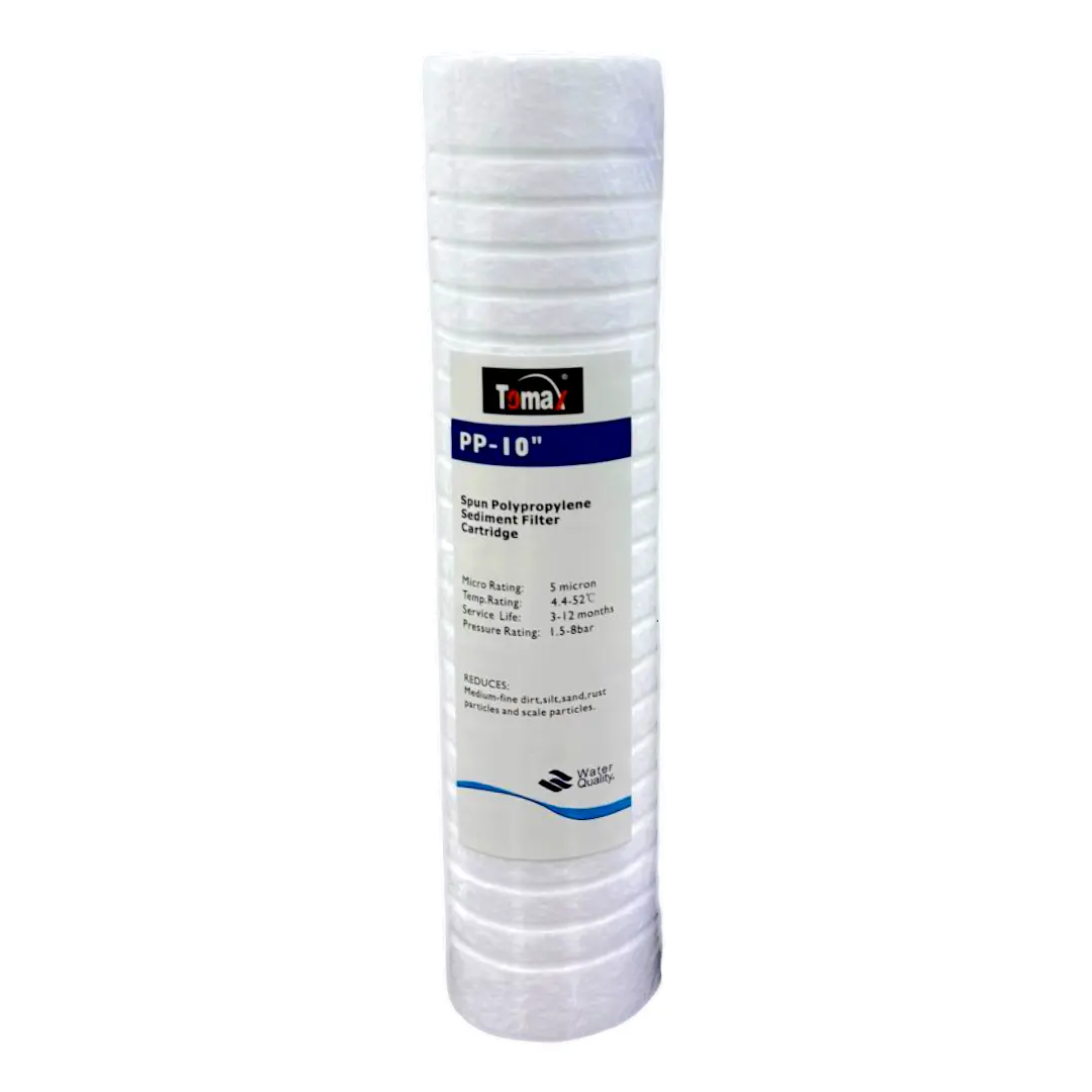 CUNOFOAM CANDLE 10-INCH 5 MICRON 60MM 130GMS TOMAX {PP-10A} CUNO/FOAM CANDLE 10" 5 MICRON 60MM 130GMS TOMAX {PP-10A}
