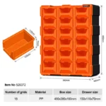 HARDEN 18BOX Modular Storage Tower | 18 Pc | PP | Organizer - Image 3