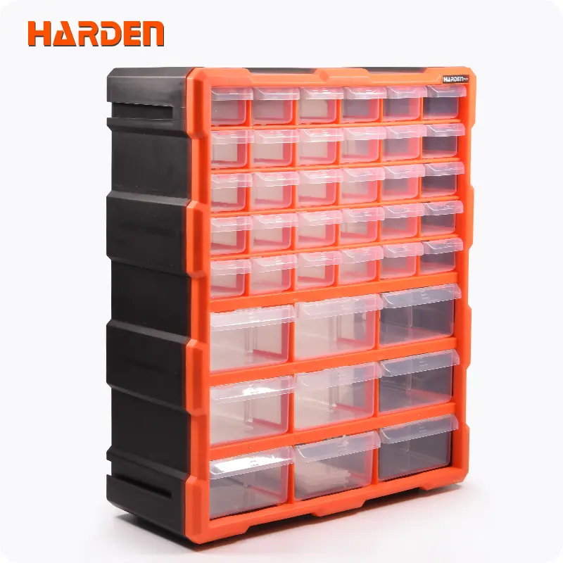 HARDEN 39BOX Modular Storage Tower | 39 Bin | PP Organizer