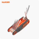 HARDEN 8-in-1 Folding Torx Key Set | Cr-V Steel | Pro