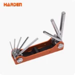 HARDEN 8 In 1 Hex Key Wrench | Cr-V | Folding | 540611