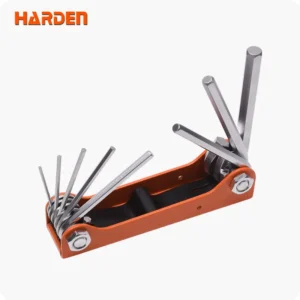 HARDEN 8 In 1 Hex Key Wrench | Cr-V | Folding | 540611