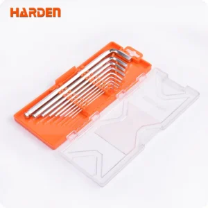 HARDEN 9PCS Ball Hex Key Set | Cr-V | Metric | Tool Set
