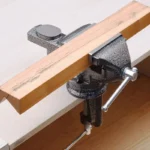 HARDEN Mini Bench Vice 70mm | Swivel Base | Cast Iron - Image 7