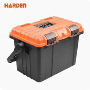 HARDEN PLASTIC TOOL BOX Heavy Duty ORANGE BLACK 18" - 520323