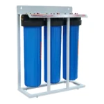 TRIPLE WATER FILTER 20" JUMBO WITH STAND | TOMAX | HIGH FLOW