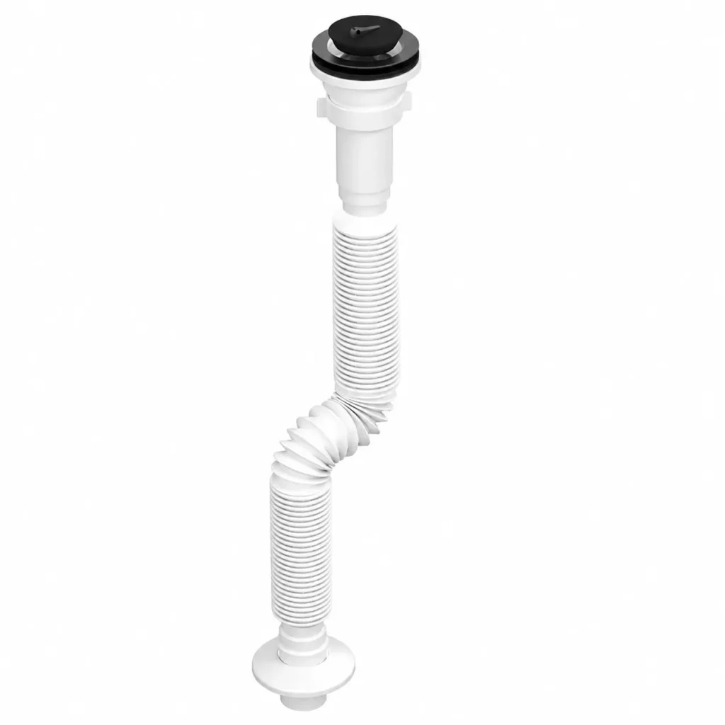 Magic Flexible Pipe | SS Waste | White PVC