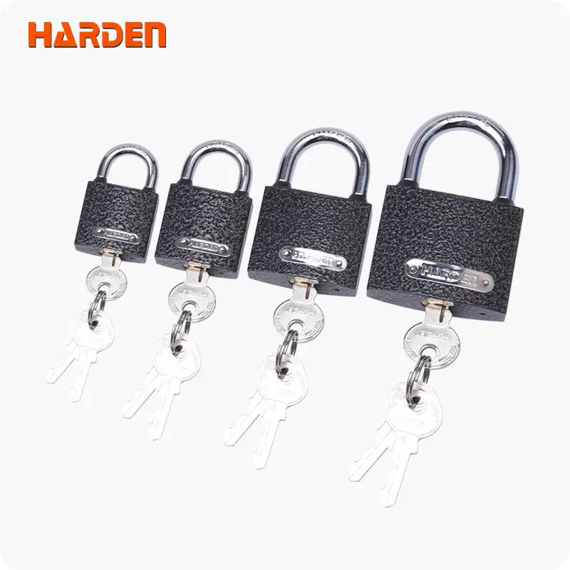 HARDEN Iron Padlock | 32-63mm | Waterproof | 3 Keys