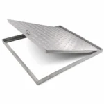 EMC Aluminium Manhole Cover | Hinged Type | 8 Sizes | Access