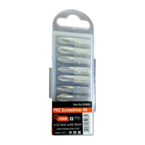 HARDEN | 10PCS PH2 SCREW DRIVER BIT | PH2X35MM | S2 STEEL